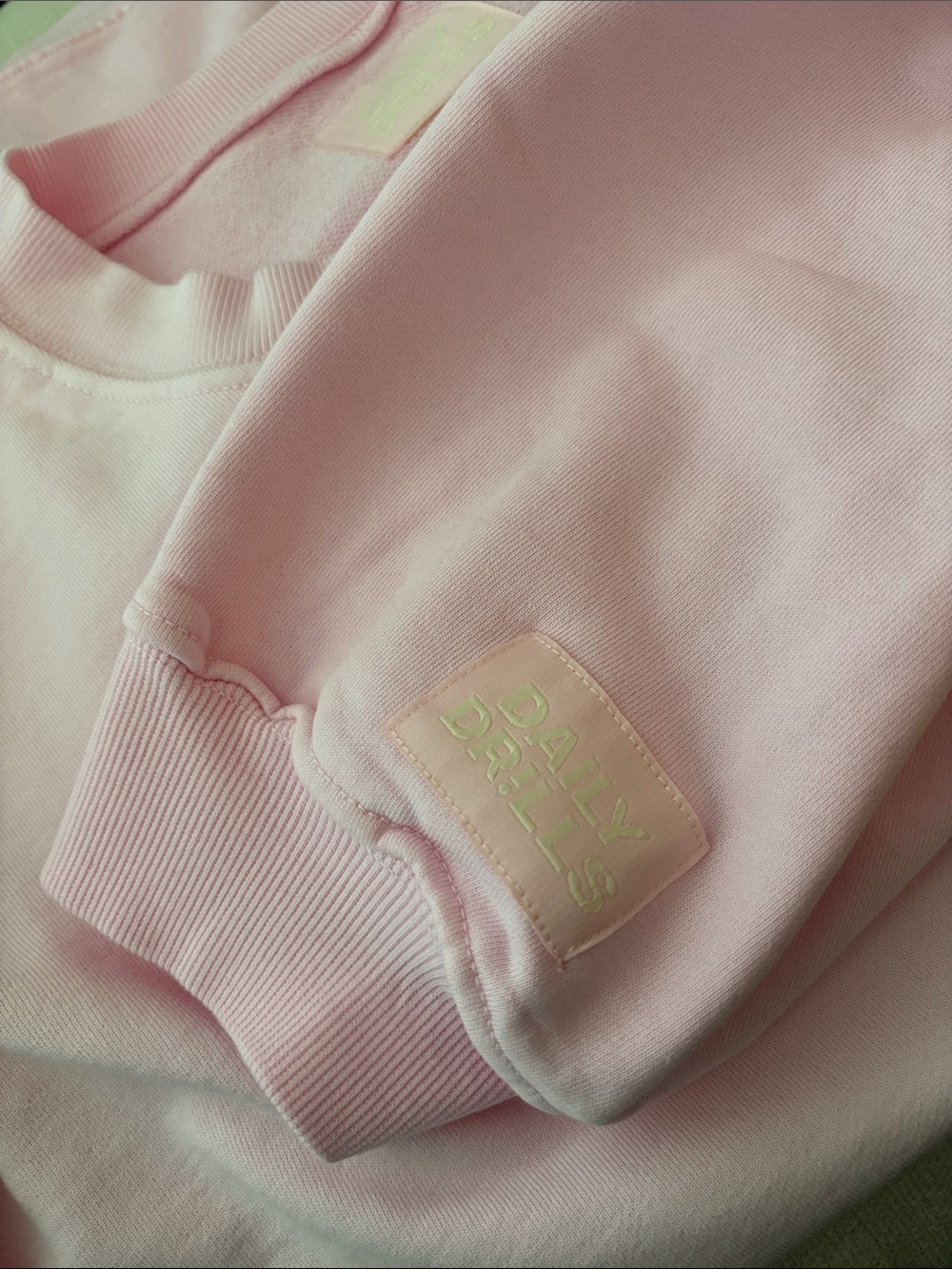 Daily Drills Sunbleached Cupid Crewneck Sweatshirt - Picture 4 of 5